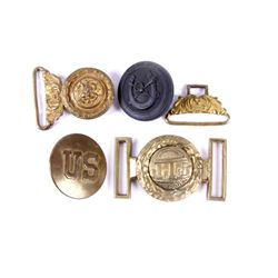 Lot of 4 Military Pieces - Some Brass