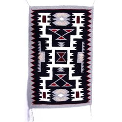 Navajo Very Fine Storm Pattern Textile Weaving