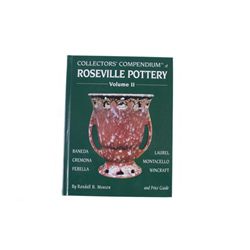 Roseville Pottery Art Book by Randal Mosen