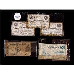 Collection of 5 Bank Bills