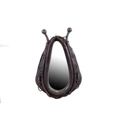 Custom Made Cow Collar Western Mirror