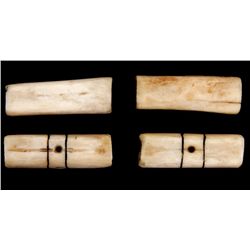2 Sets of Miwok Bone Hand Games