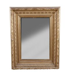 Fancy Gold Gilt Beveled Mirror