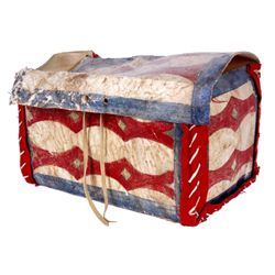 Parfleche Painted American Indian Bag
