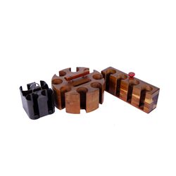 Group of 3 Poker Chip Racks
