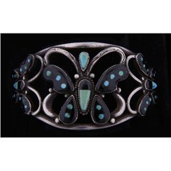 Zuni Butterfly Cuff Bracelet