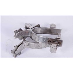Nickel Over Iron Finish Crocket Spurs