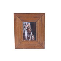 Original Oil "Raven Blanket" by Pamm Bacon