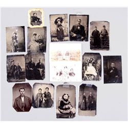 Lot of 14 Tin Types