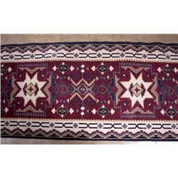 Contemporary Navajo Star Southwest Runner