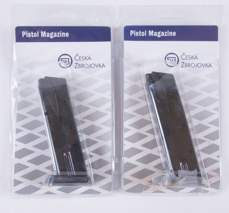 Lot of 2 CZ 75 Compact Magazines in 9mm