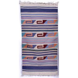Contemporary Small Wool Native American Rug