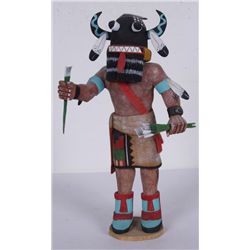Carved Woden Hopi Guard Kachina