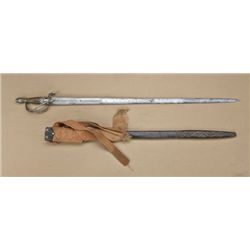 Silver Hilted Mexican Officer's Sword