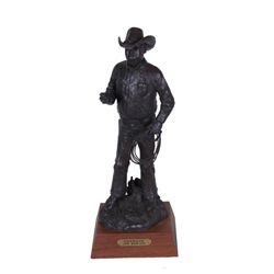 Original Bronze Statue Entitled "Charlie" #67/100