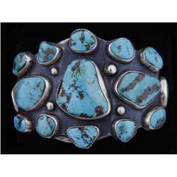 High Quality Men's Turquoise Cluster Bracelet