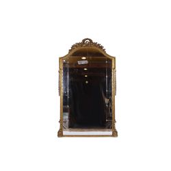 Beautiful Victorian French Pro Style Gilt Mirror