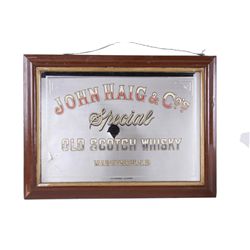"Special Old Scotch Whiskey" Mirrored Advertiser