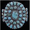 Image 1 : Light Turquoise Cluster Bracelet