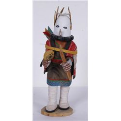 Kachina Signed C Carl M Entitled "Warrior Woman"