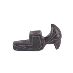 Rapidtorial Bird Effigy Pipe from Speapite