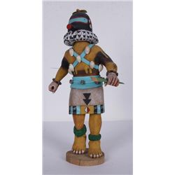 Hopi Kachina Signed Zini Wayyioy on Base