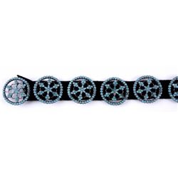 Early Navajo Ladies Concho Belt