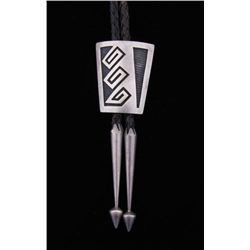 Hopi Silver Bolo Tie