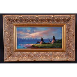 Original Oil on Board by Heinie Hartwig