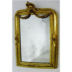 Gilt wood & gesso mirror