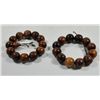 Image 1 : Set of 2 strings of Huanghuali beads