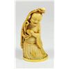 Image 1 : 18th c. carved ivory figure of "Standing Buddha"