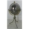 Image 1 : Chrome & brass globe on stand