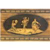 Image 2 : Inlaid "Book" box depicting "Dancers" on top lid