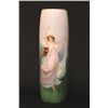 Image 1 : Limoges vase depicting "Woman in Flowing Gown"