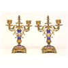 Image 1 : Pair 19th c. Royal Vienna style candelabrum