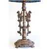 Image 3 : Tiffany type lamp with double "Griffon" base