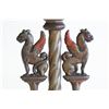 Image 4 : Tiffany type lamp with double "Griffon" base