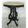 Image 1 : Oval marble top lamp table