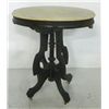 Image 1 : Oval marble top lamp table