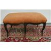 Image 1 : Italian carved 6 legged walnut bench ca 1930