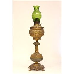 Bronze oil lamp