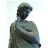 Image 2 : Pair 19th c. Spelter classical Ansonia "Figures"