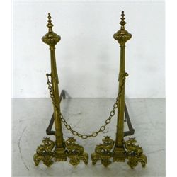 Pair andirons