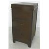 Image 1 : Lift top mahogany 2 drawer file cabinet