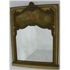 Image 1 : Old rococo carved & painted Trumeau mirror