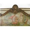 Image 2 : Old rococo carved & painted Trumeau mirror