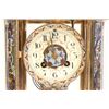 Image 2 : Bronze enameled & onyx crystal regulator