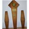 Image 3 : 3 piece modern clock set