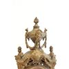 Image 2 : Bronze cherub figural clock with acorn finials